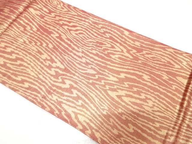 JAPANESE FUKURO OBI / WOVEN GRAIN OF WOOD